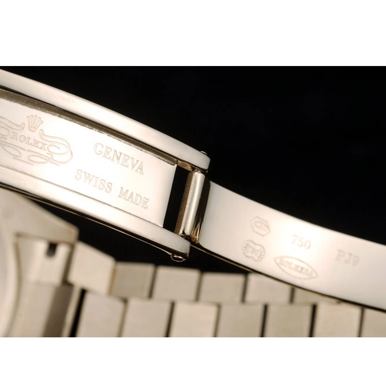 Good copy rolex watches Bezel Gold Rolex DayDate Gold Ribbed Swiss Stainless 41997 Dial Steel 0724